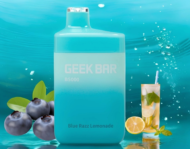 Geek Bar B5000 Vape - Blue Razz Lemonade: A Refreshing Revolution in Vaping