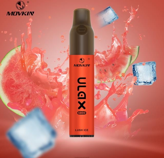 RandM Movkin Ulax 6800 (Ceramic Coil) Vape - Lush Ice: A Refreshing Vaping Experience